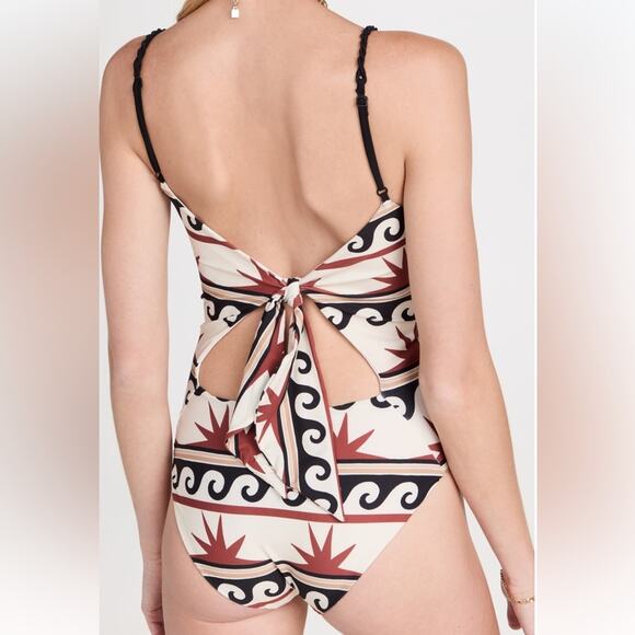 Johanna Ortiz South Sea Diver Onepiece Swimsuit Size Large New Retails $375 - Picture 2 of 5